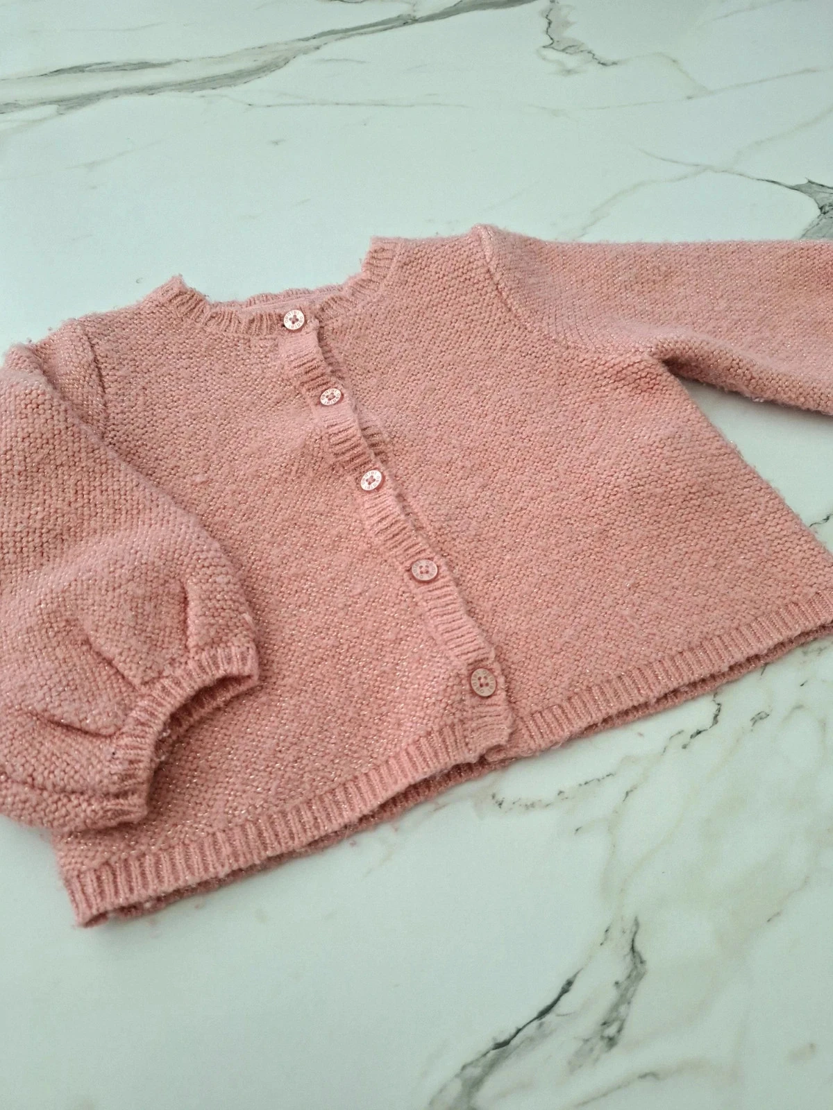 Gilet en laine fille 6 mois - Obaïbi – photo 2